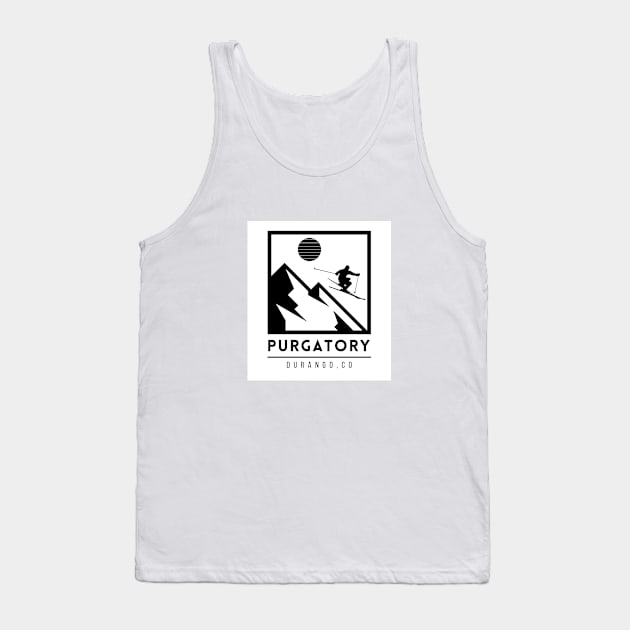 Purgatory Durango Colorado ski Tank Top by UbunTo